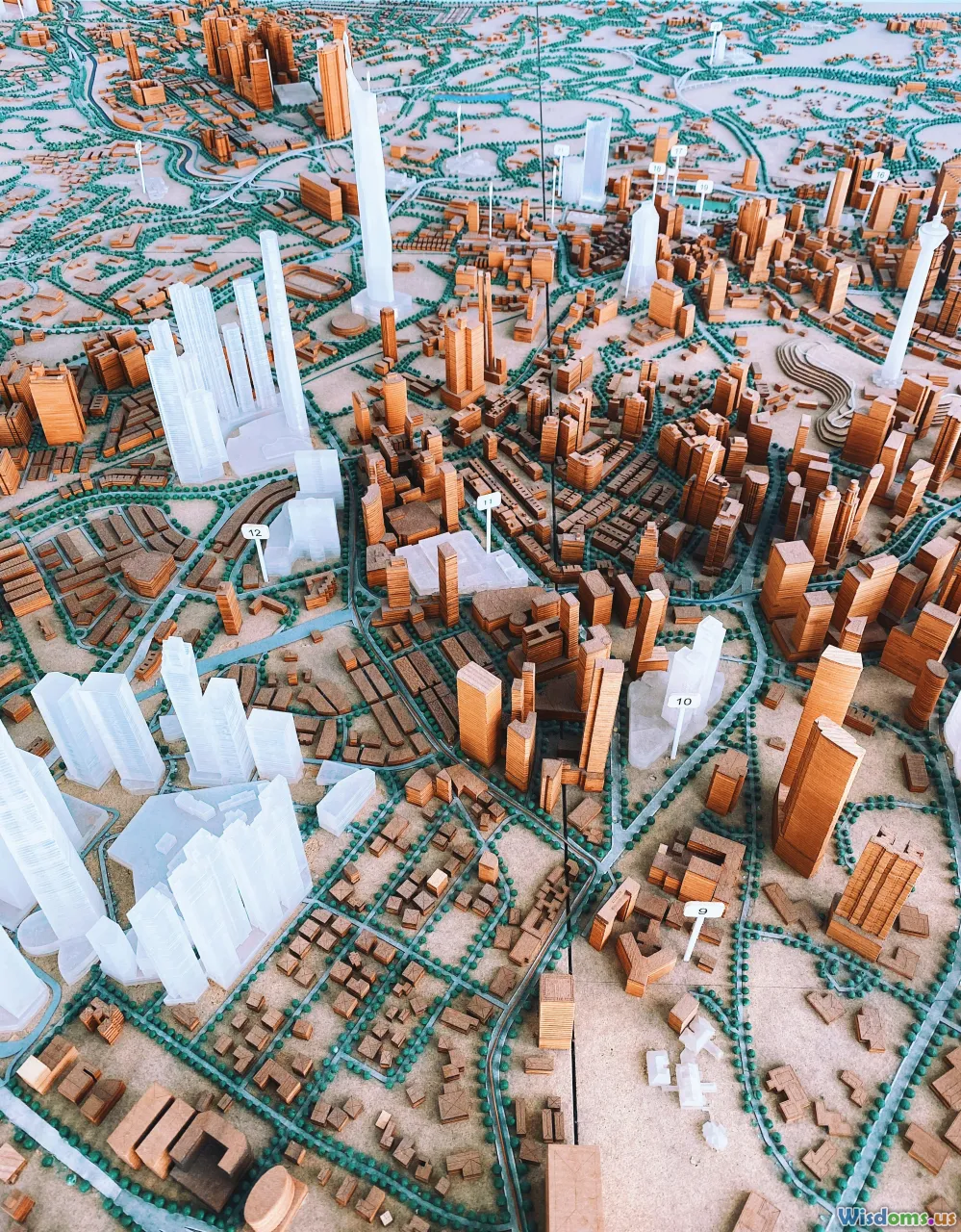 3D traffic simulation, city airspace, multi-layer mobility, urban planning diagram