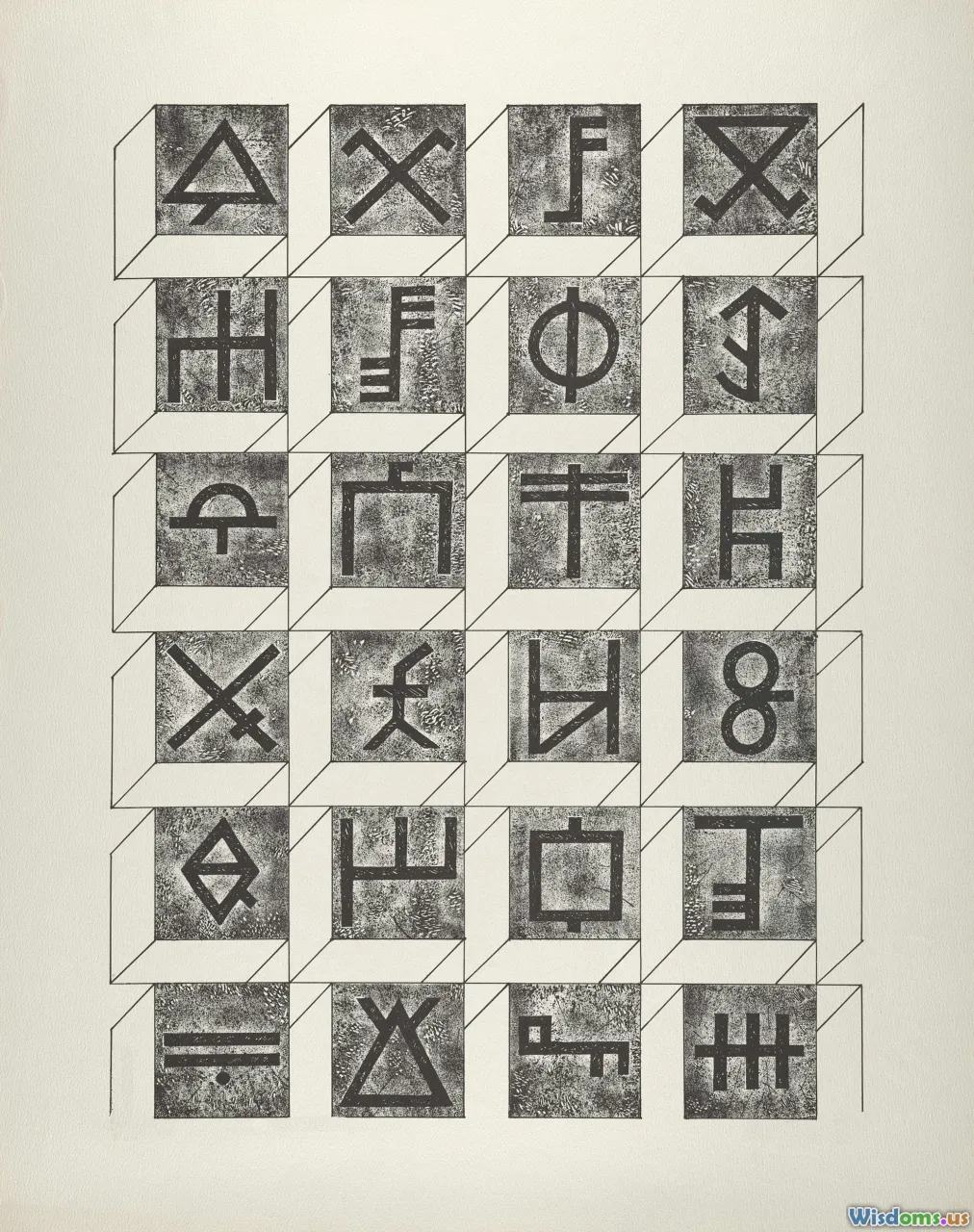 ancient symbols, codebook, technical symbols, script analysis