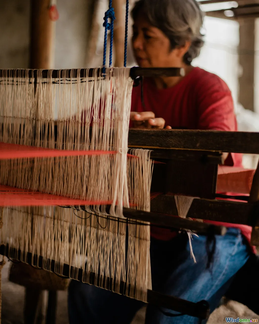 ancient textiles, weaving, market stalls, historical fabric