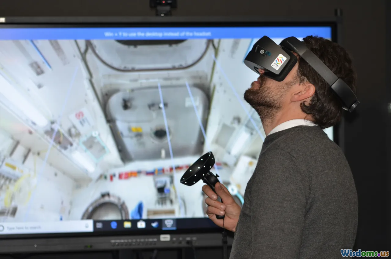 astronaut training, simulator, virtual reality
