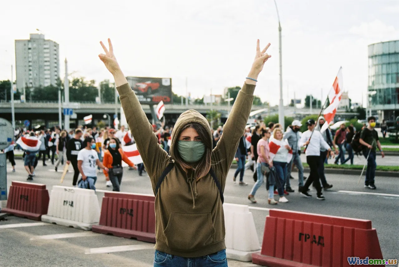 authoritarianism, political control, protests