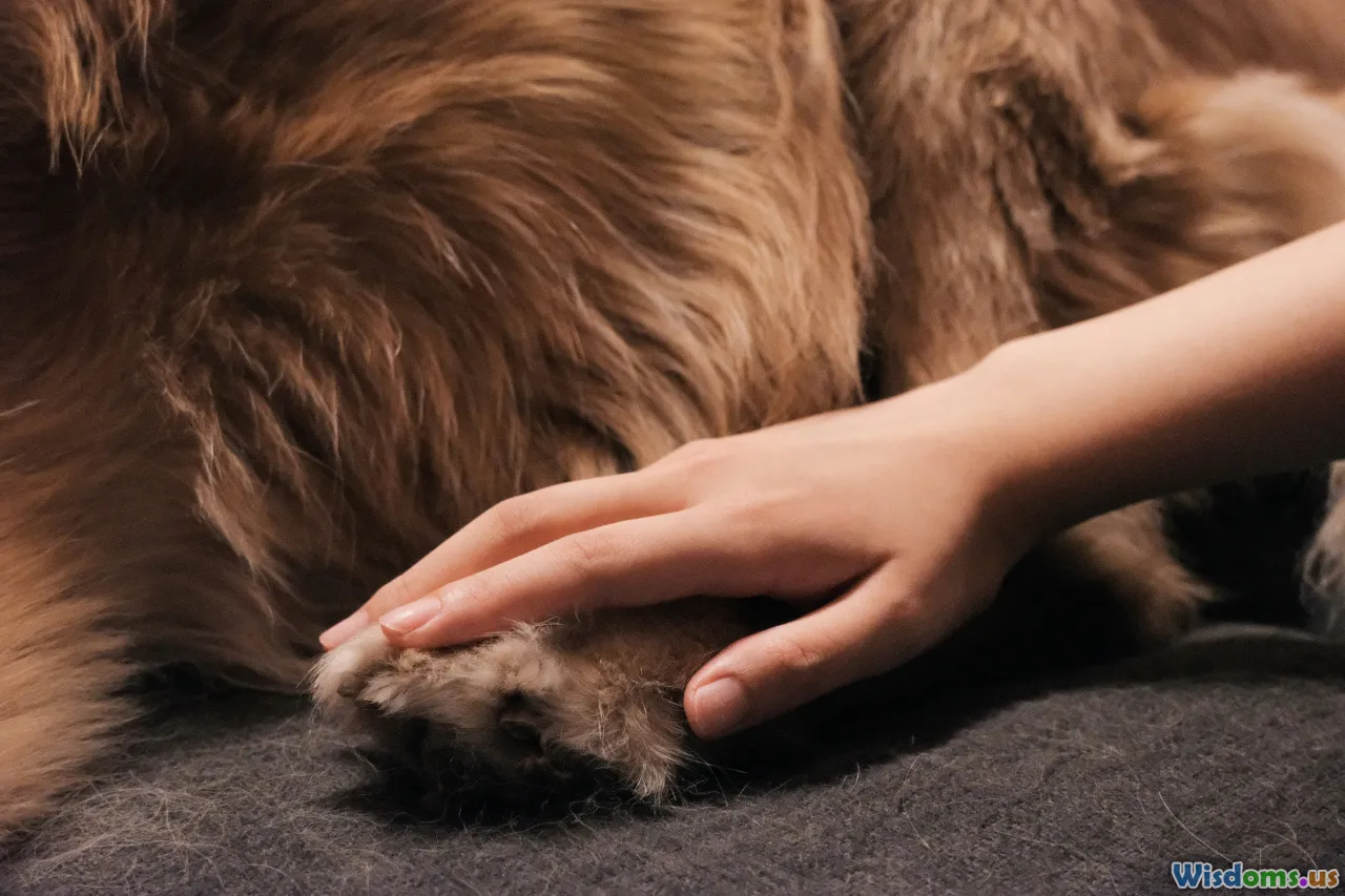 brushing, detangling, poodle on table, cozy grooming