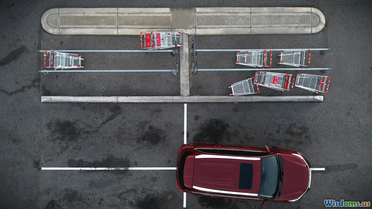 cars, parking lot, comparison, smart app