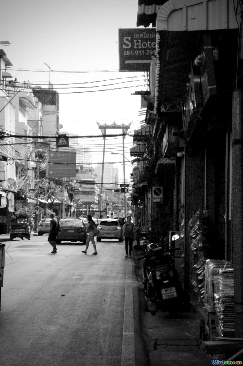 chaos, empty streets, broken trust, abandoned cities