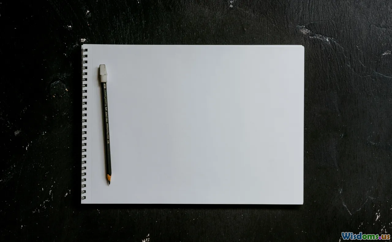 checklist, notebook, pencil, storyboard