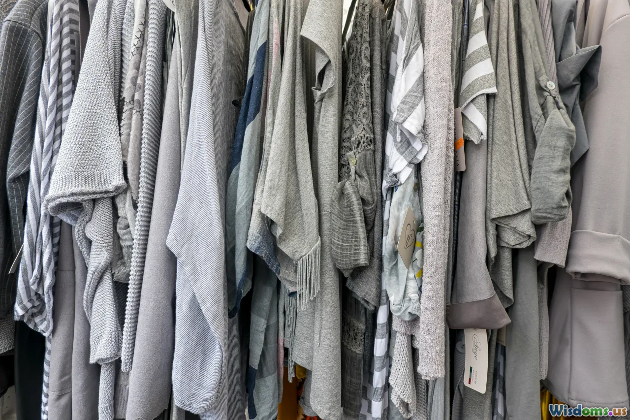 closet audit, declutter, clothing rack