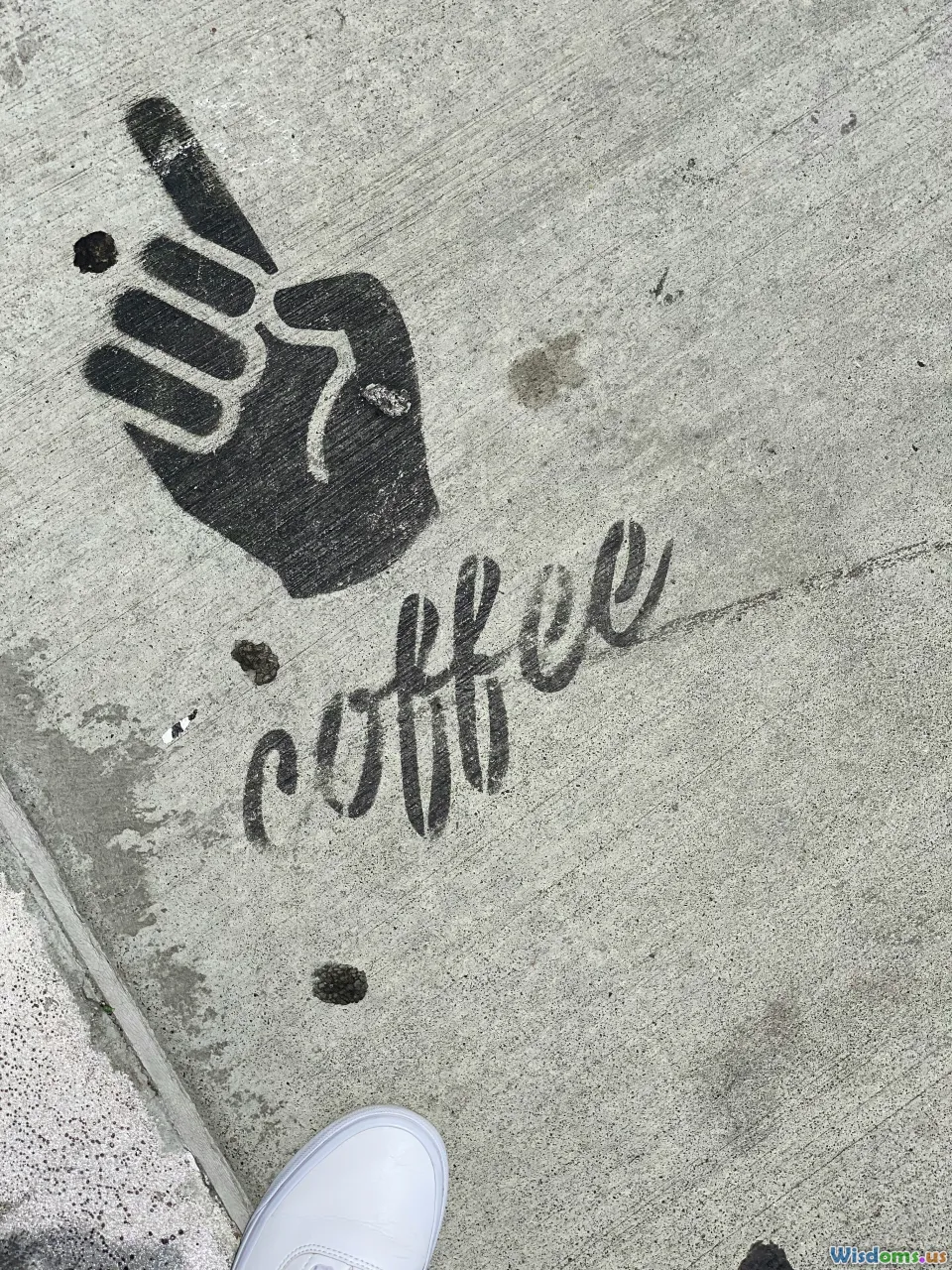 commute, podcast, coffee, walking