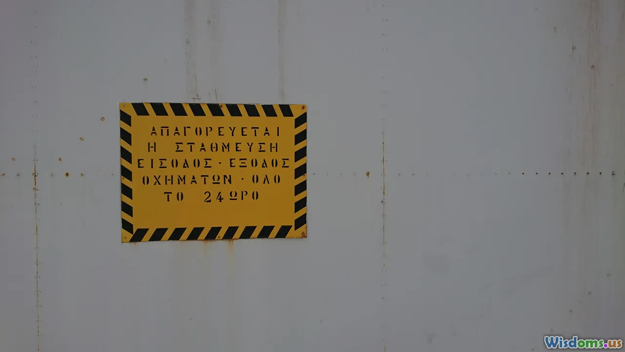 custom code, warning sign, encryption algorithm, DIY