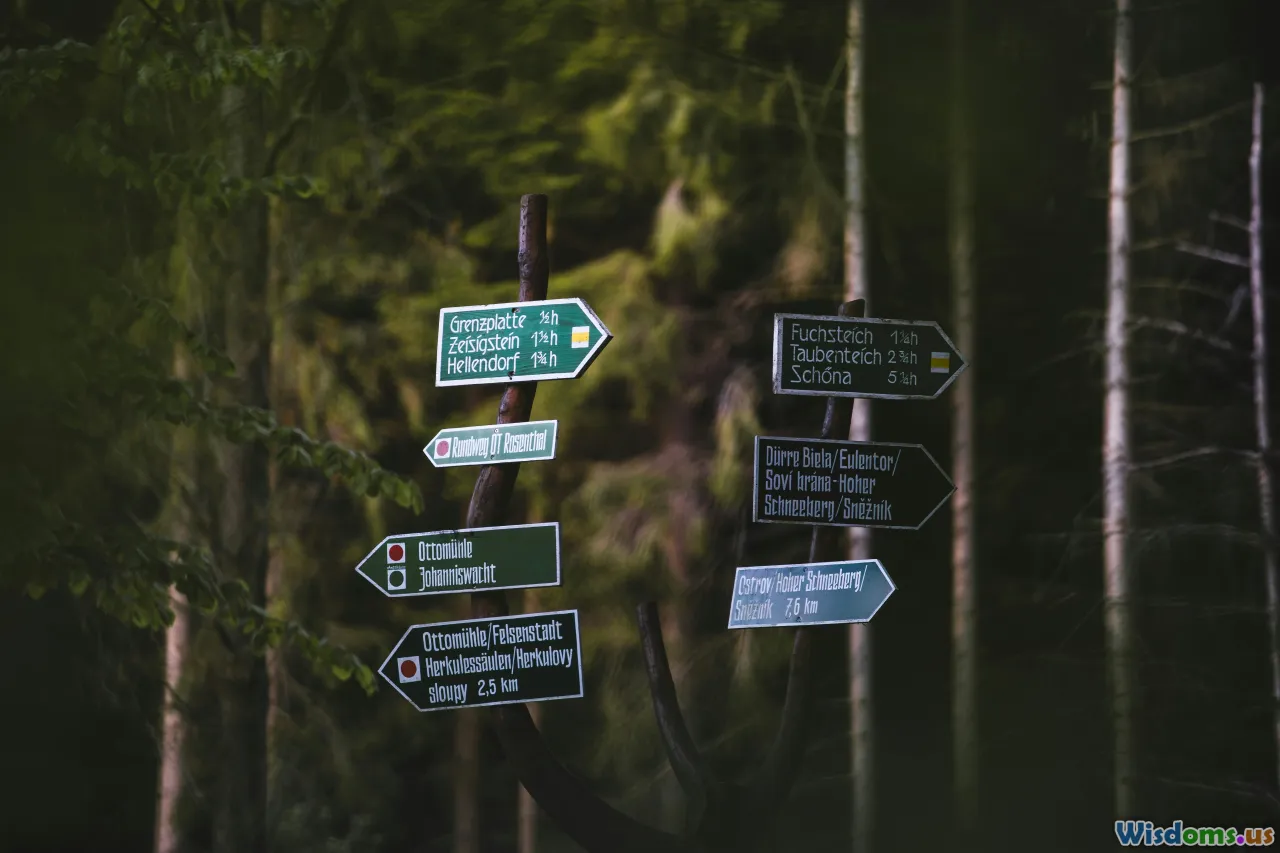 decision tree, checklist, icons