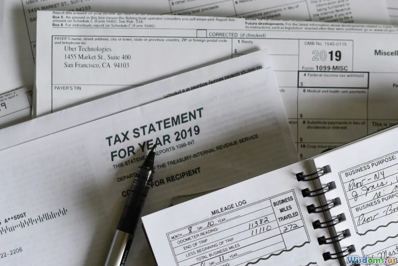 deductible expenses, receipt pile, startup office, tax audit