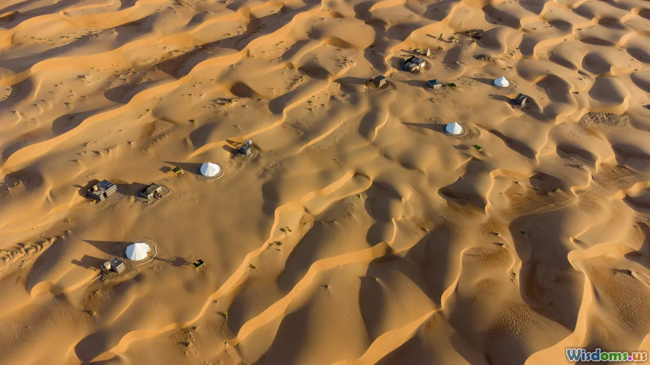 desert, oasis, water sources, sand dunes
