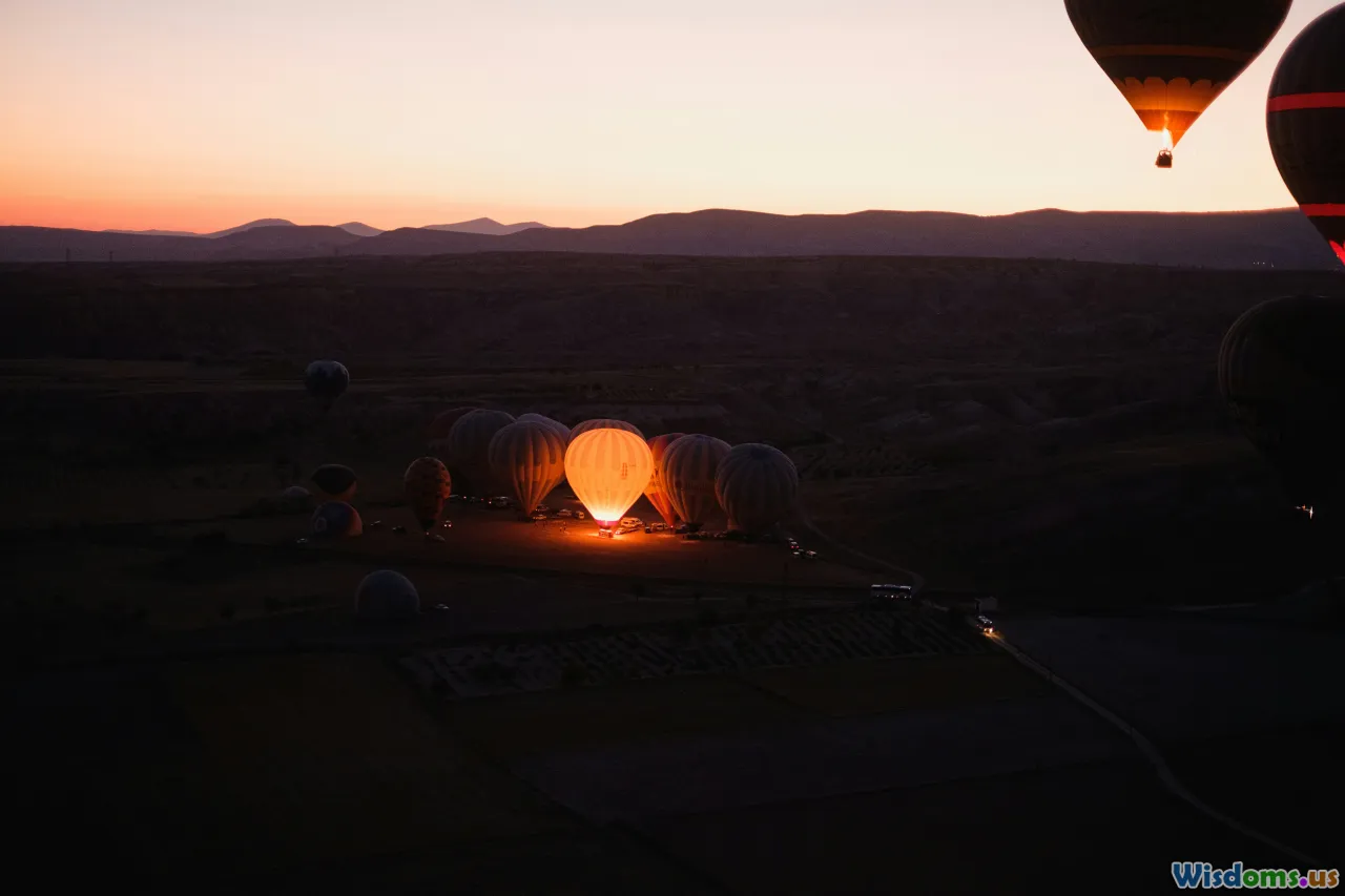 desert sunset, rocky outcrop, temporary shelter