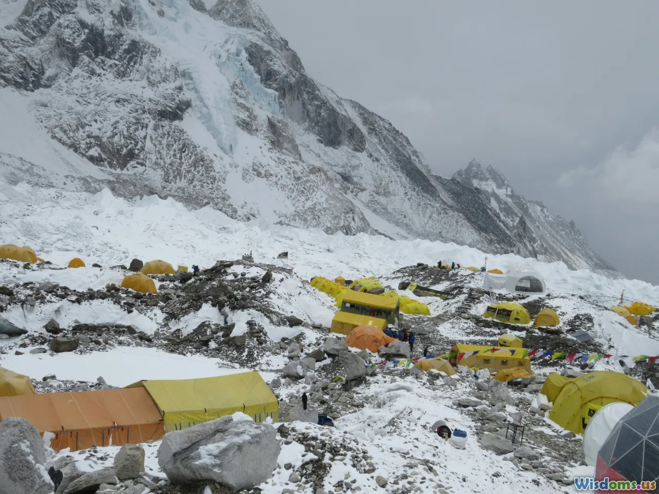 determination, harsh conditions, mental strength, Everest camp