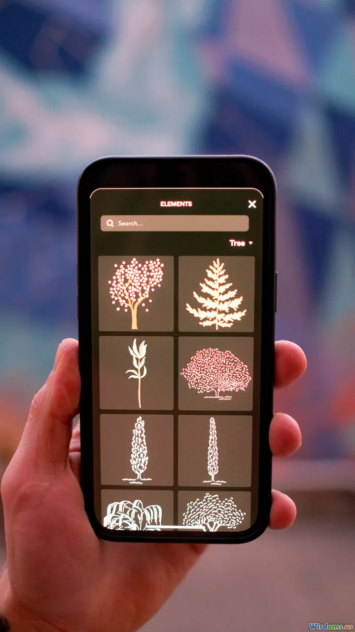 device lineup, app screenshots, futuristic gadgets