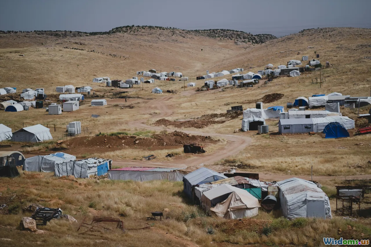 displaced people, caravans, ancient migration, resettlement