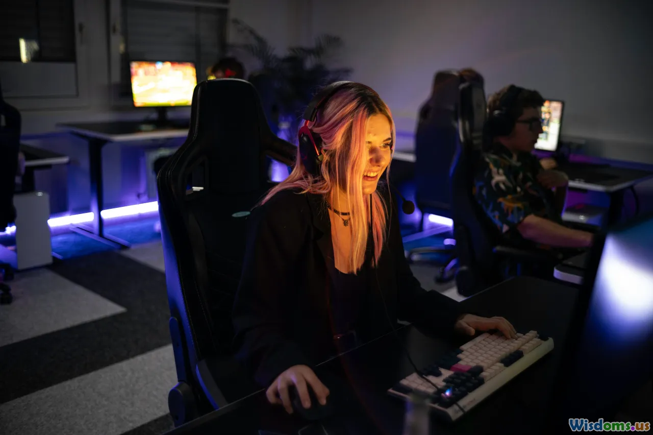 diverse gamers, female gamers, inclusive eSports, accessible gaming