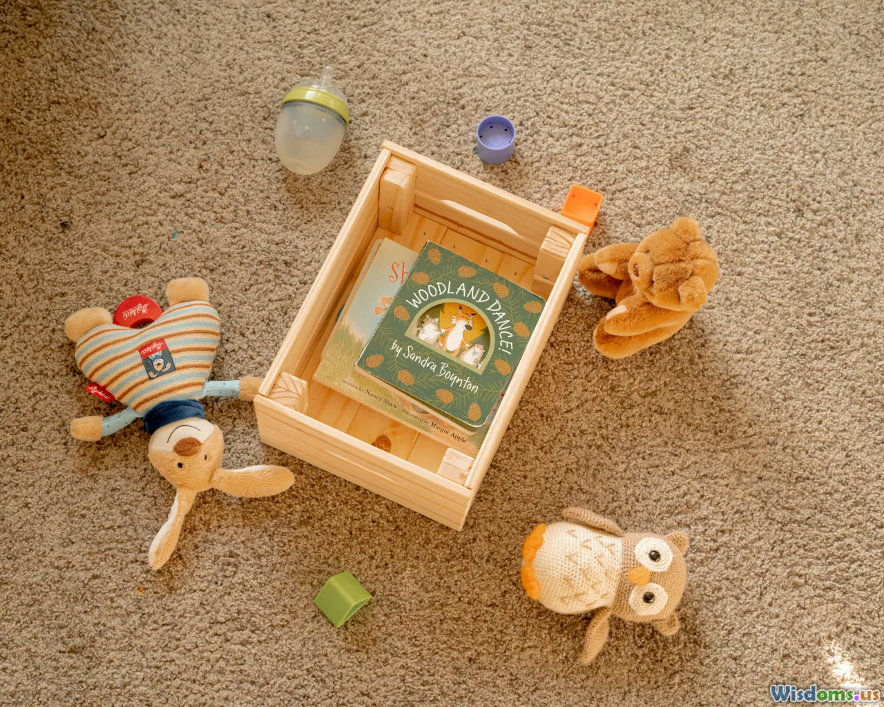 DIY toys, cardboard, paper bag, seagrass