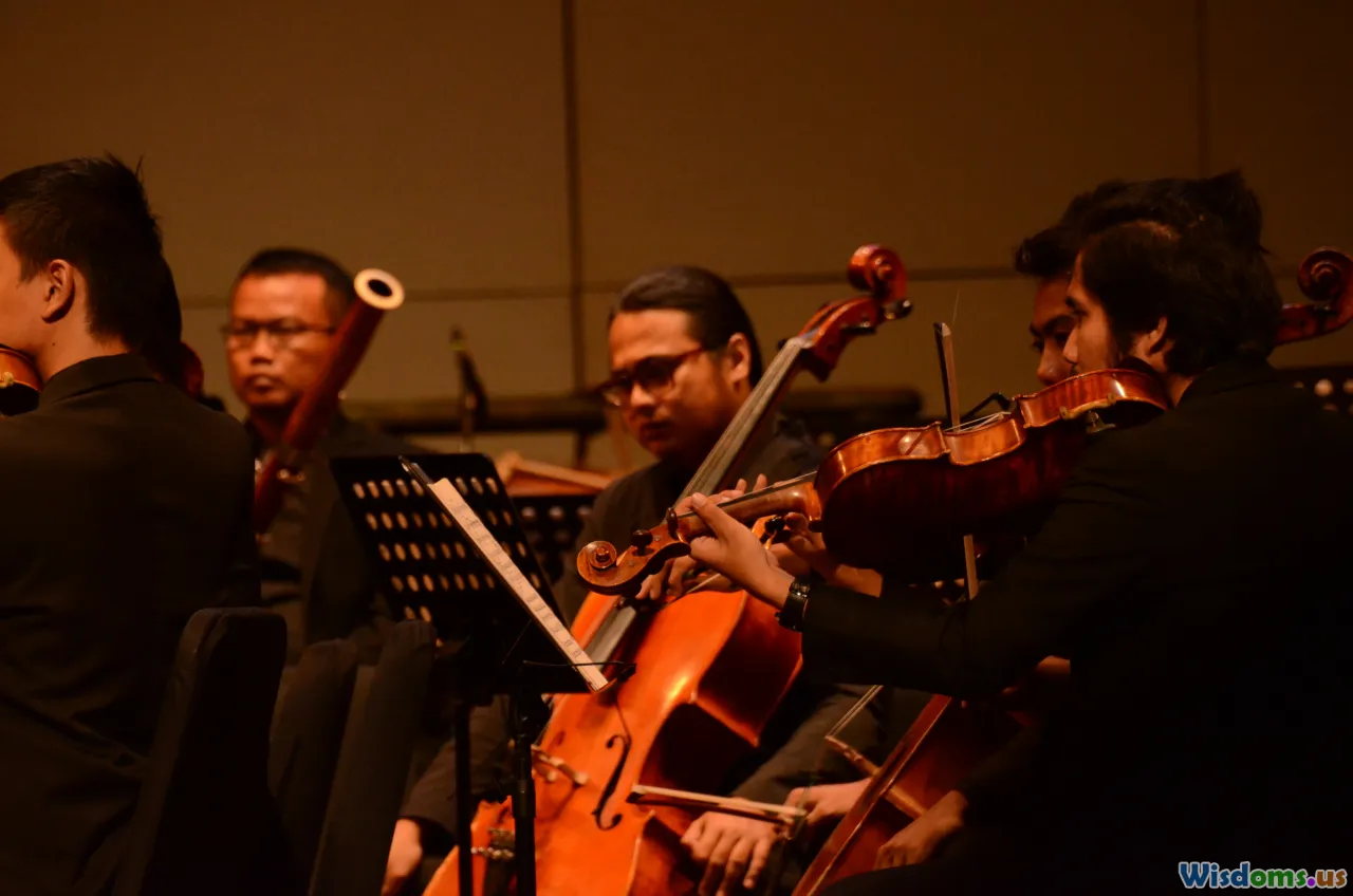 emotional expression, tears, audience, orchestra performance