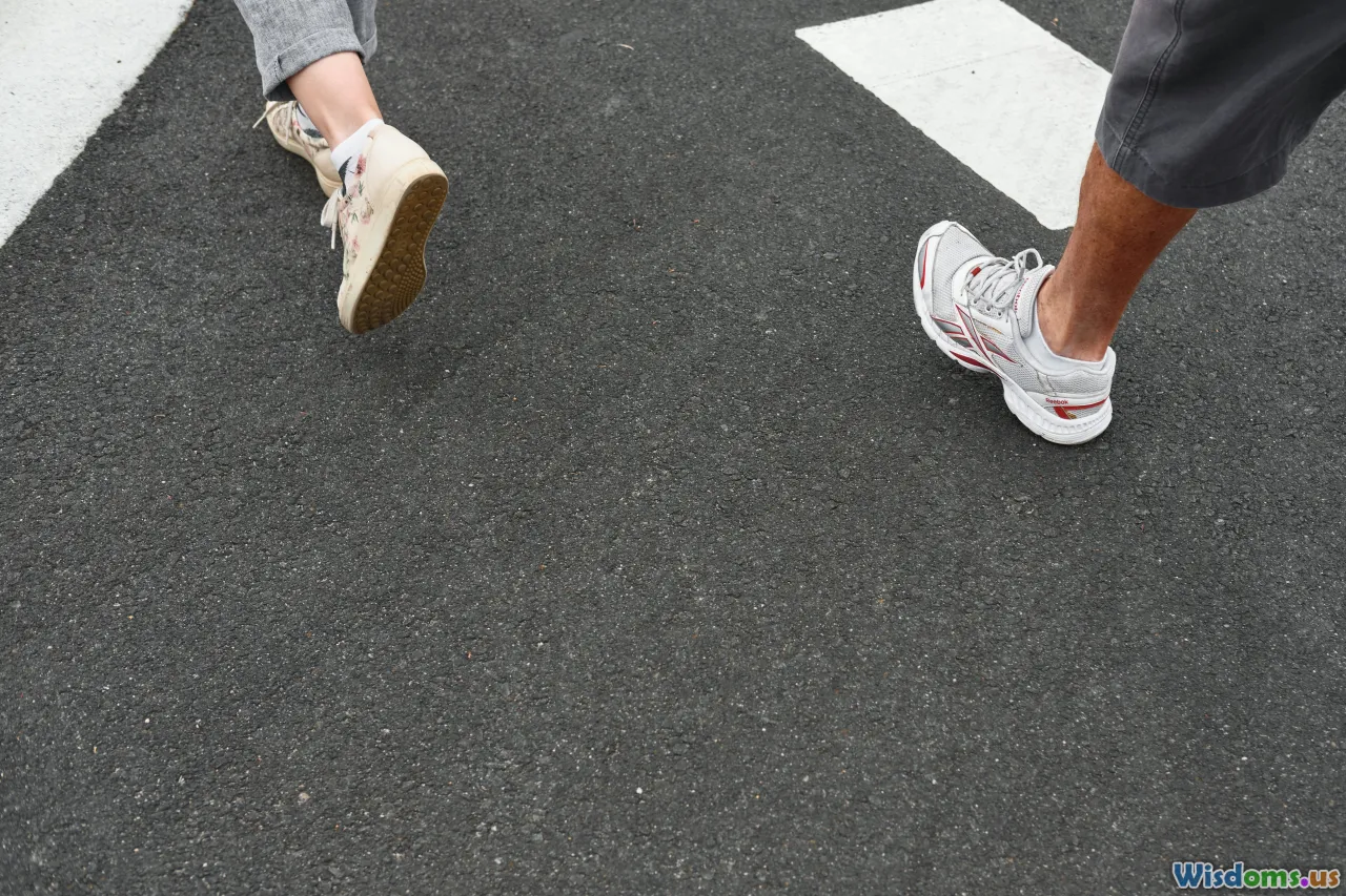 family exercise, seniors walking, active kids, inspiring fitness