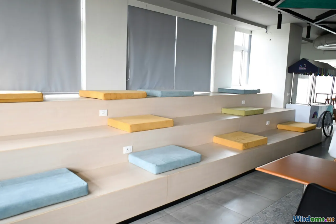 flexible classroom, modular furniture, learning zones