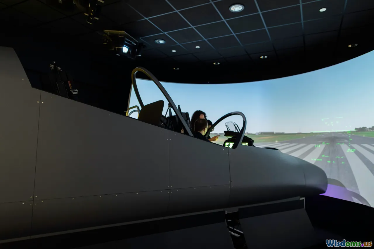 flight simulator, digital twin, virtual training, pilot simulation