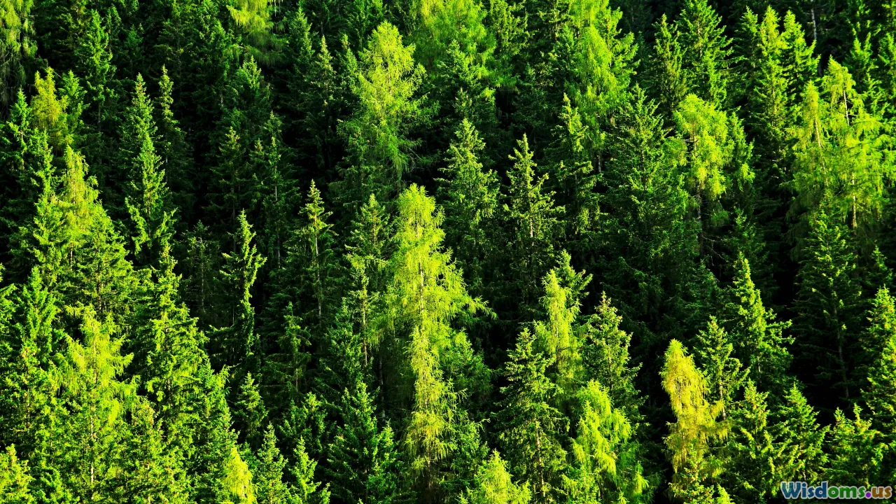 fresh greens, cedar, fir, natural