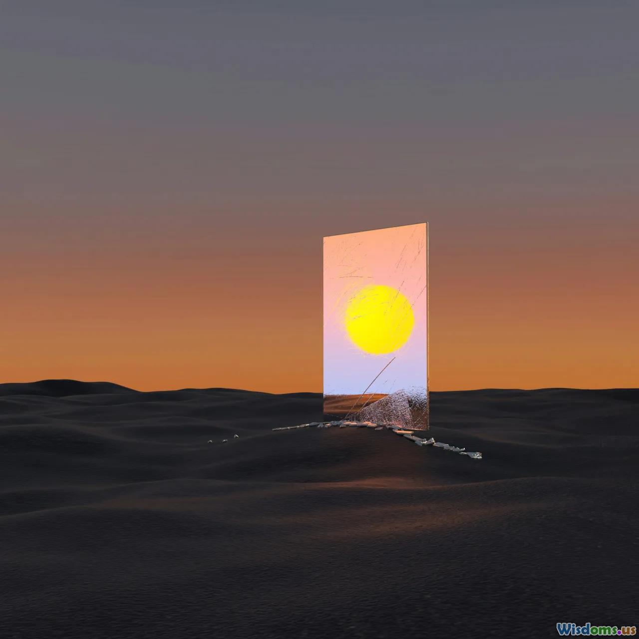 future, horizon, open book, sunrise