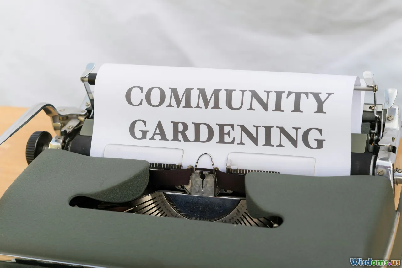 garden team, community gardening, planning, sustainability