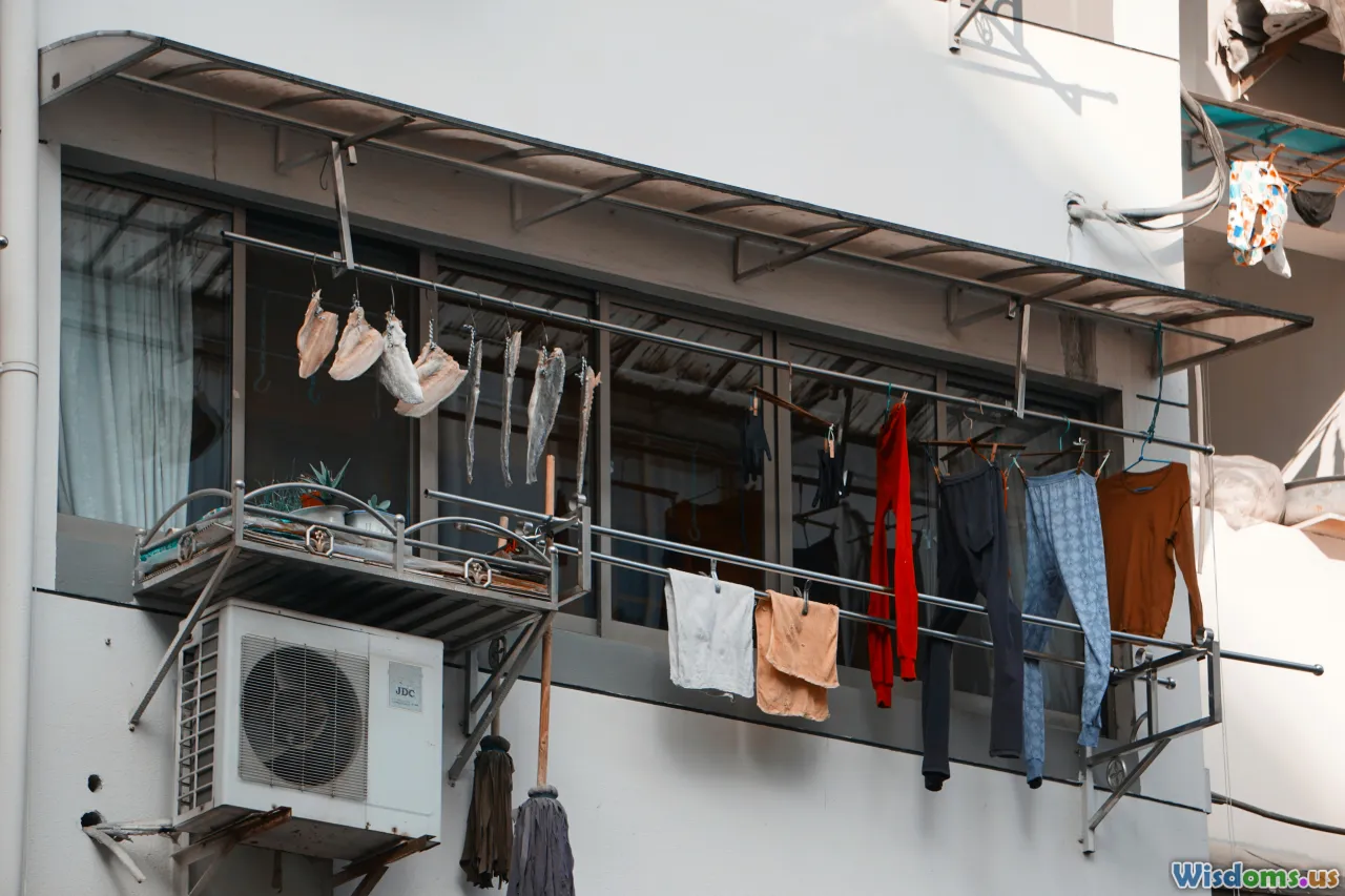 garment care, air drying, repairs, clothing rack