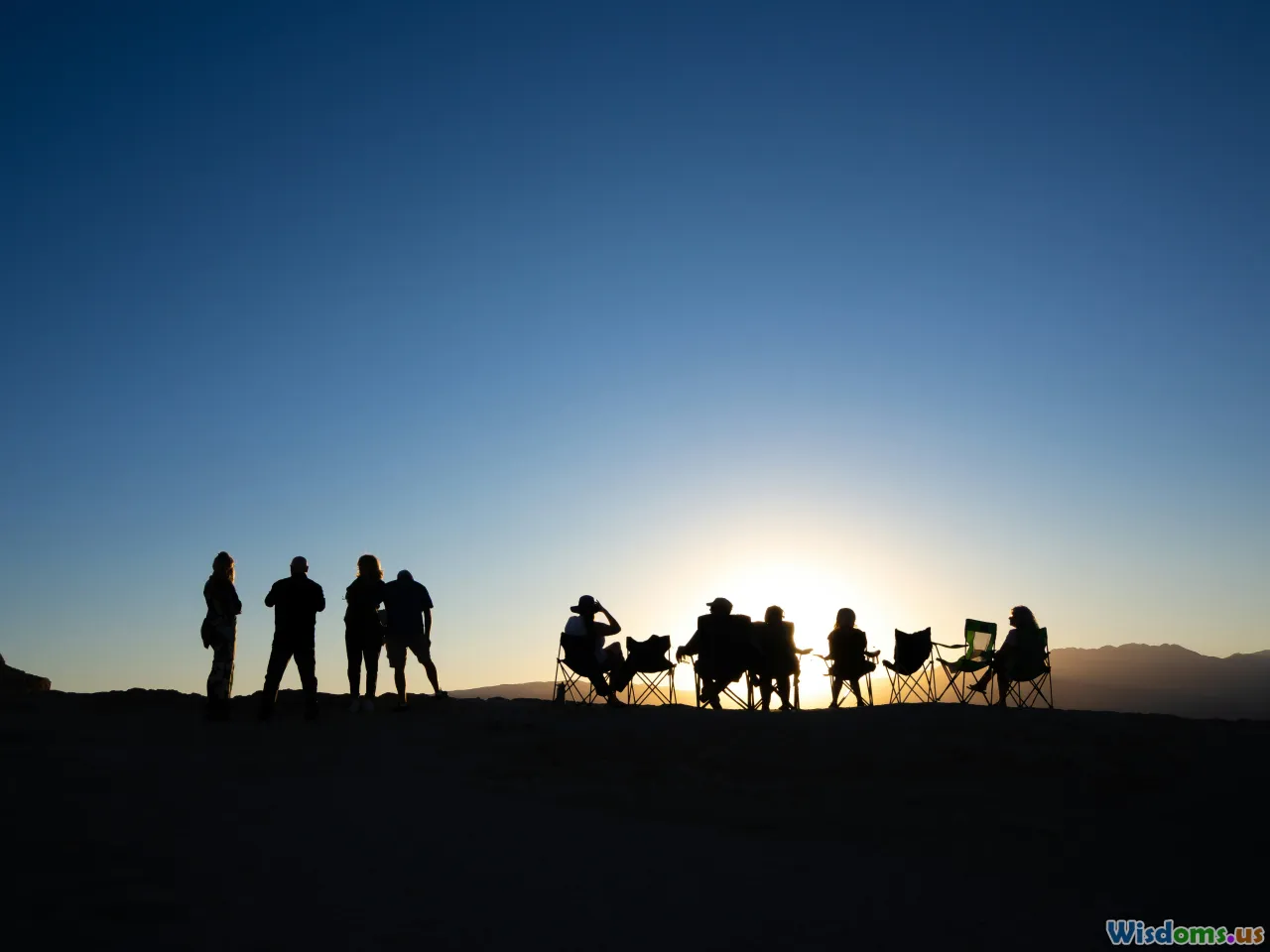 global travelers, mysterious journey, diverse people, highway dusk