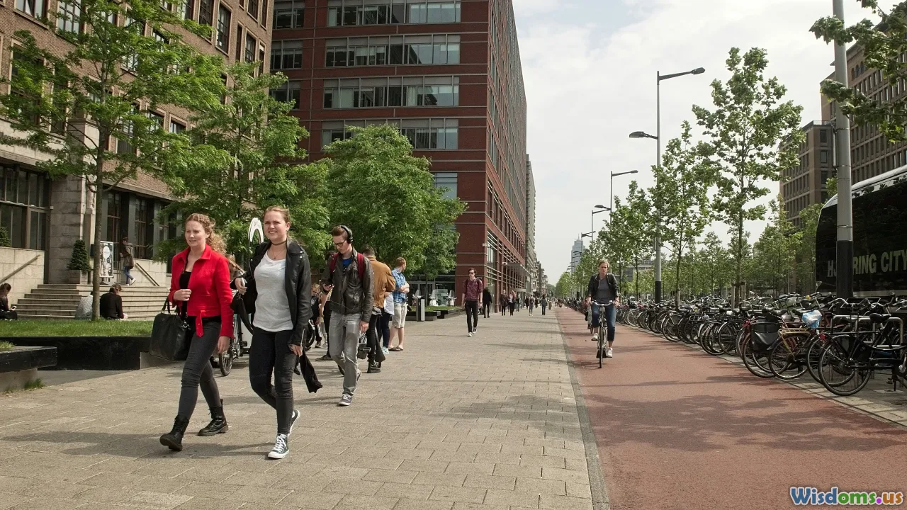 Could Your Daily Commute Be Greener Switching to Pedestrian Routes