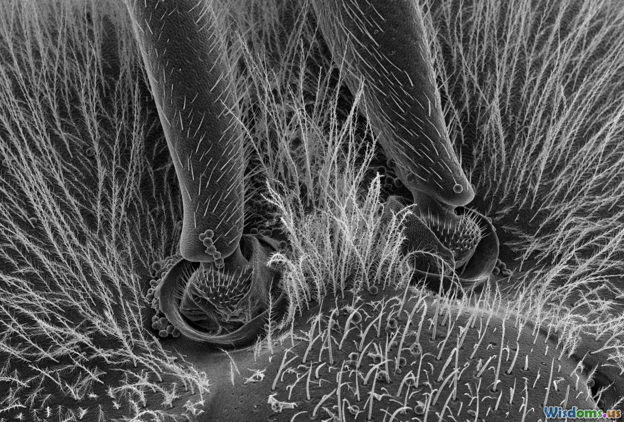 hair strands, microscope, comparison, diameter
