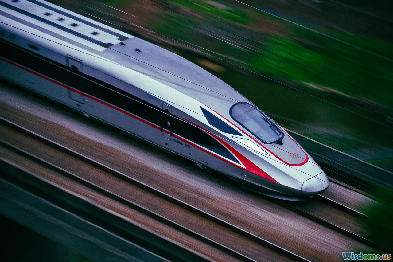 Почему поезда высокой скорости существенно сокращают время поездок на работу