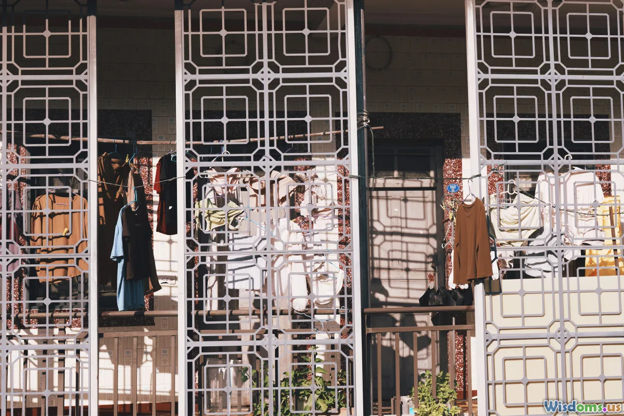 hopeful sunrise, closet, sustainable fashion, cityscape