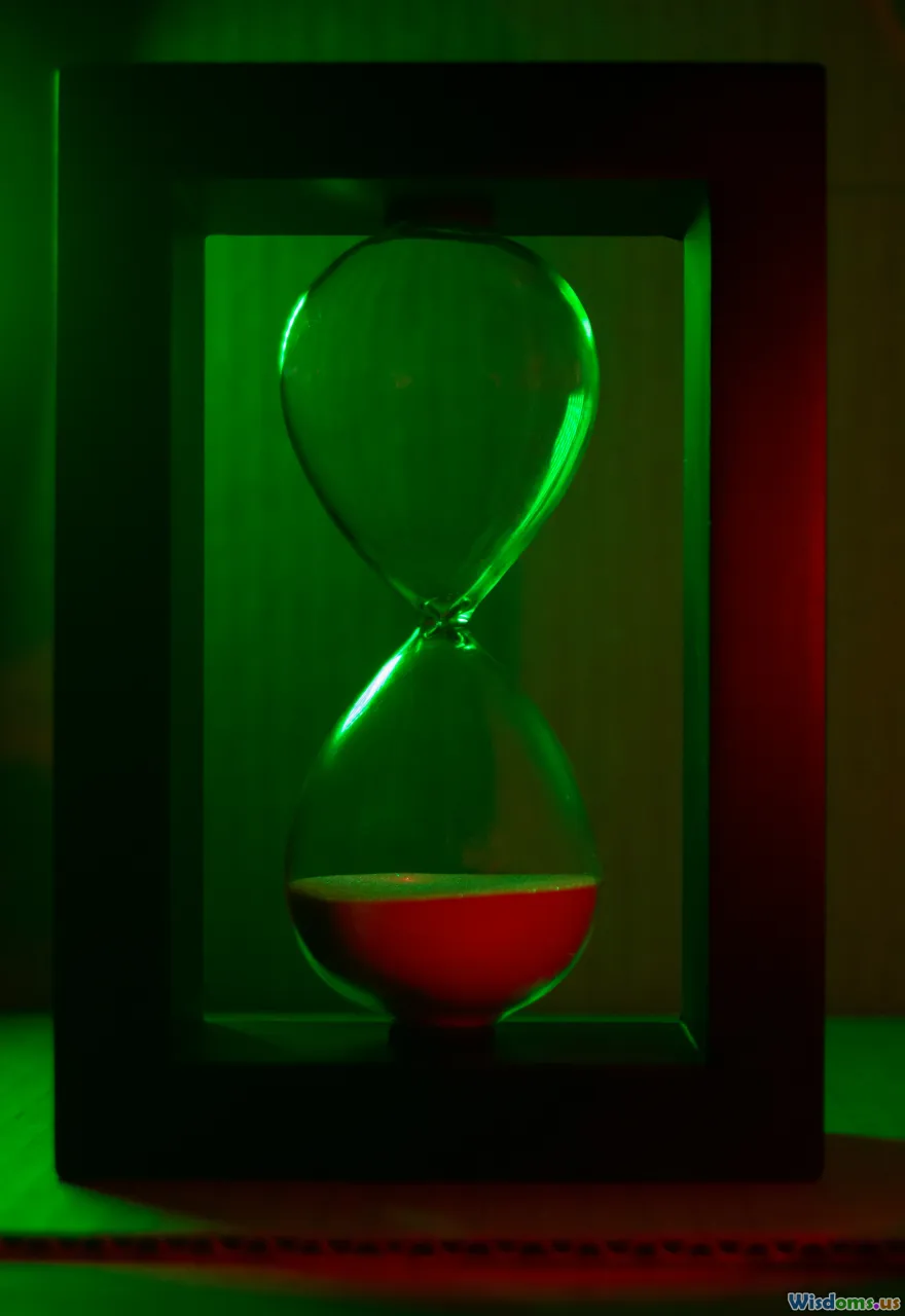 hourglass, planet, urgency