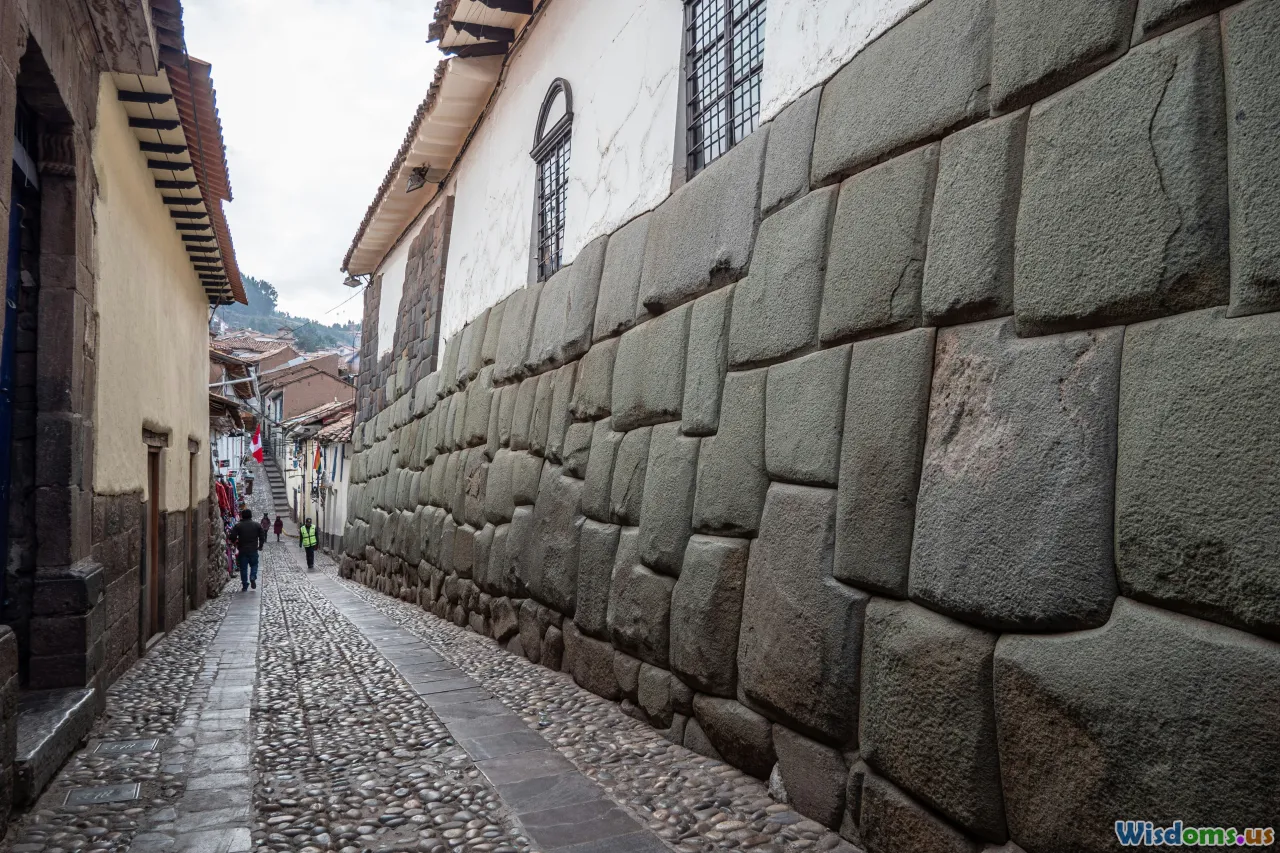 Inca, Cusco, dry stone, trapezoidal walls