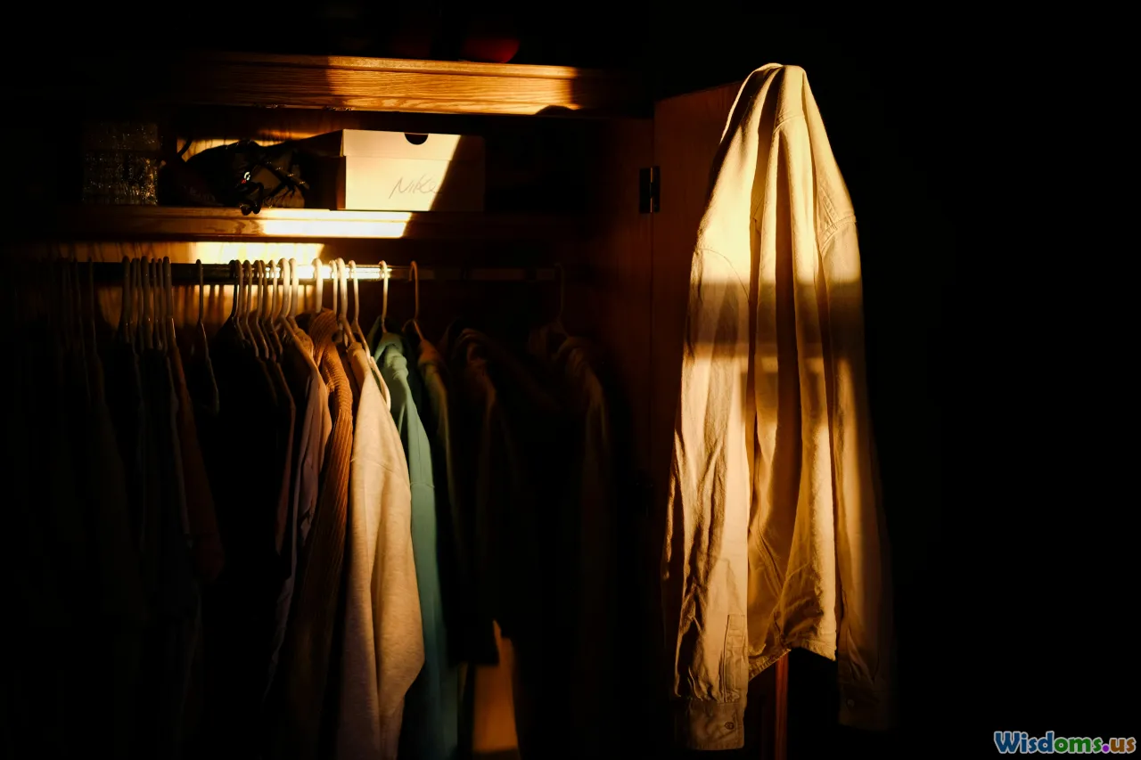 influencer, try-on, ring-light, wardrobe-rack