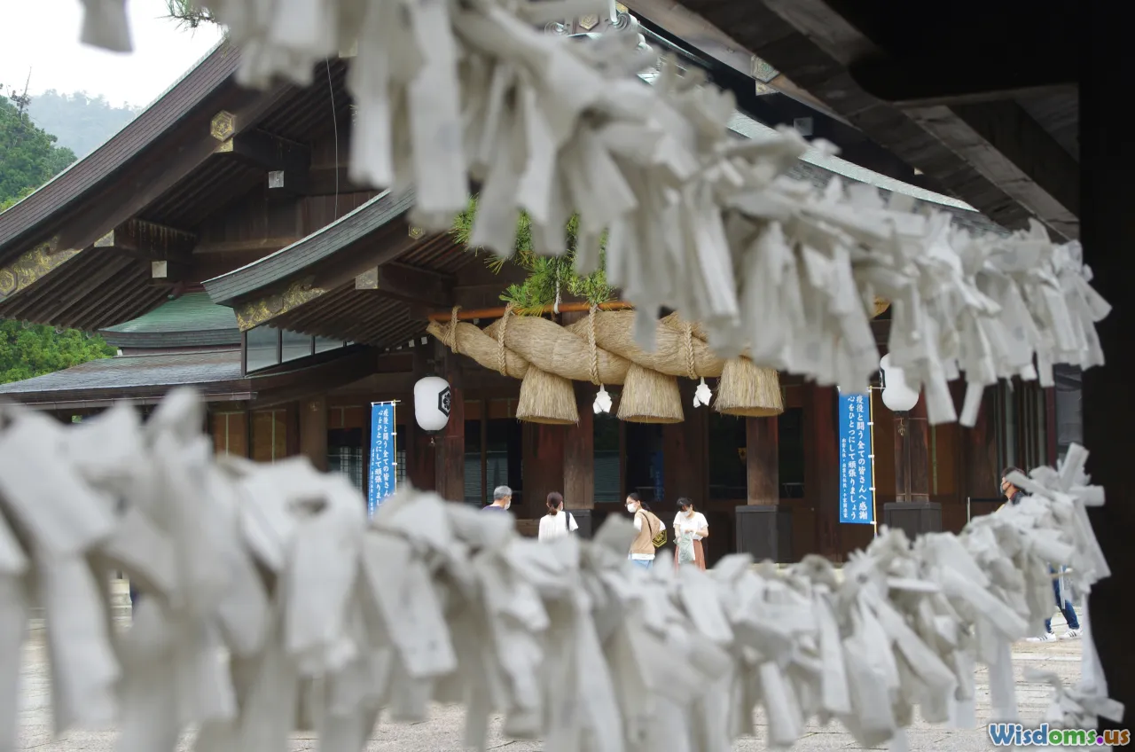 Izumo, shrine, exile, rice fields