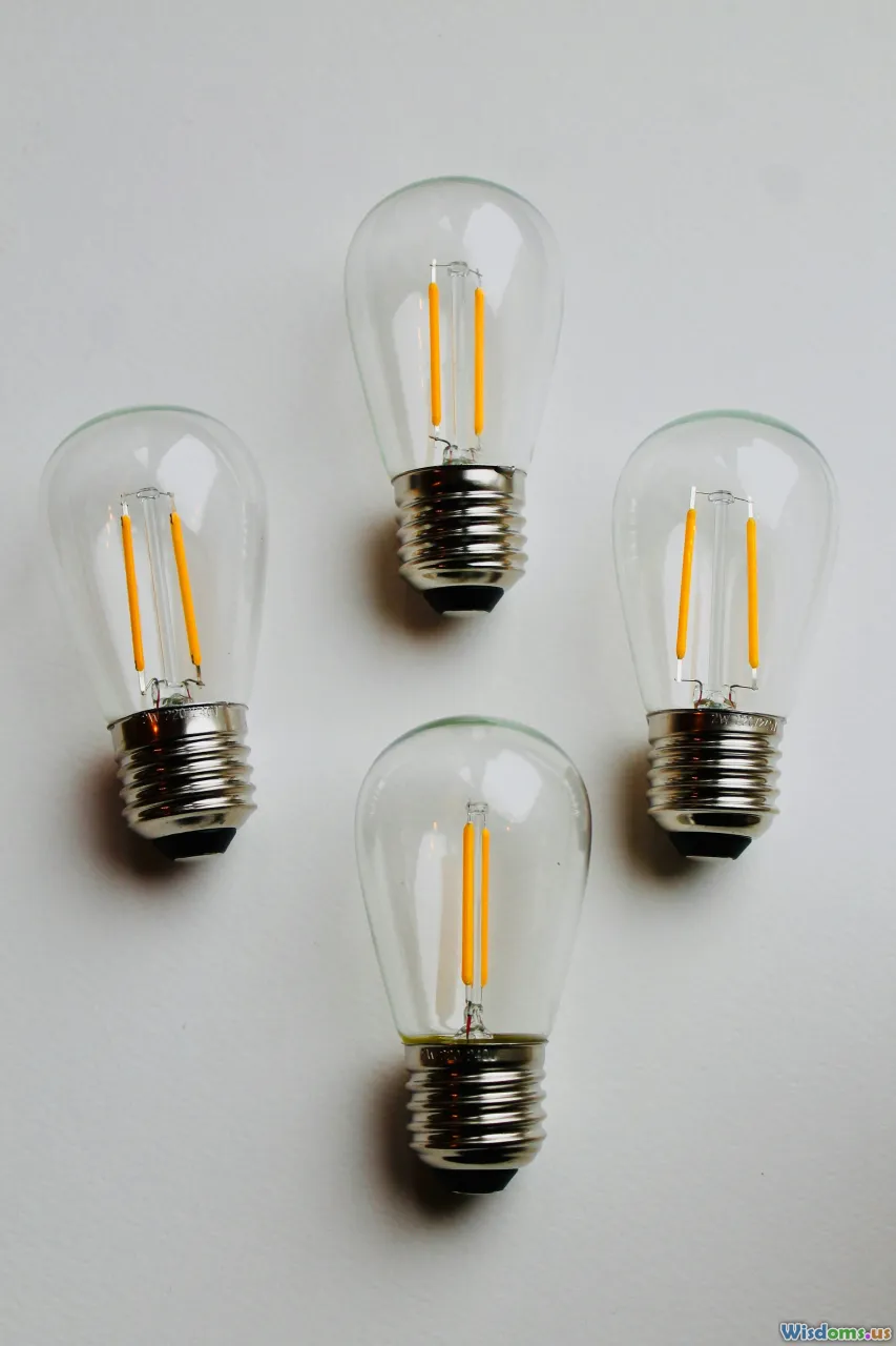 key principles, lightbulb, checklist