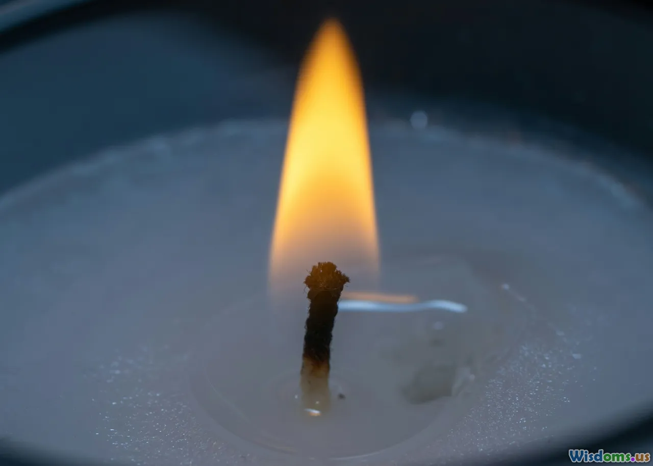 melting wax, candle wax, double boiler