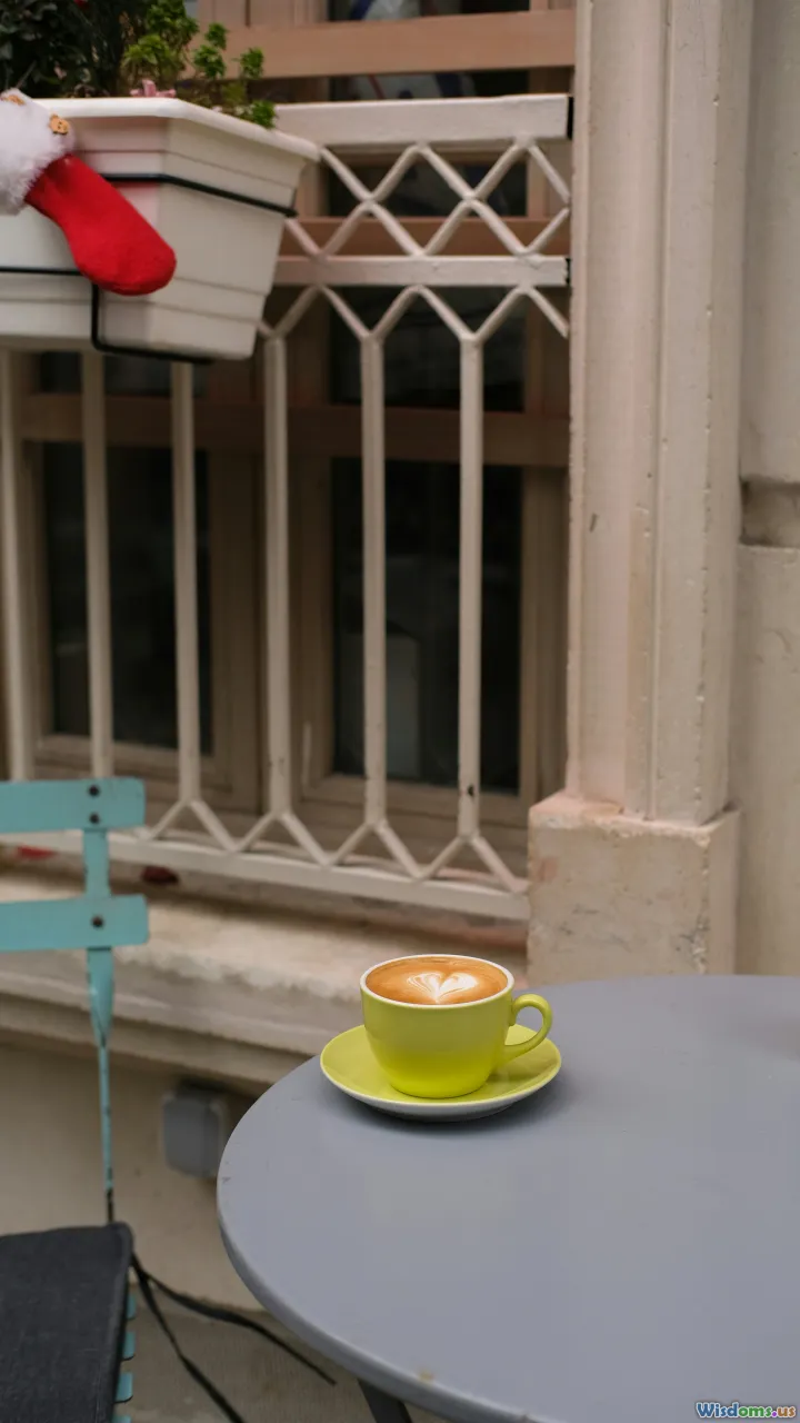 micro date, coffee walk, balcony