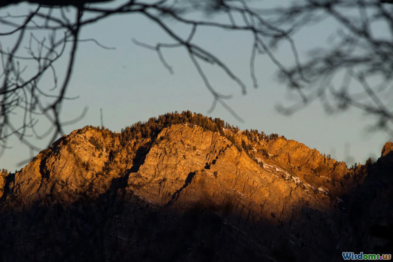 mountain, plateau, resilience, sunrise