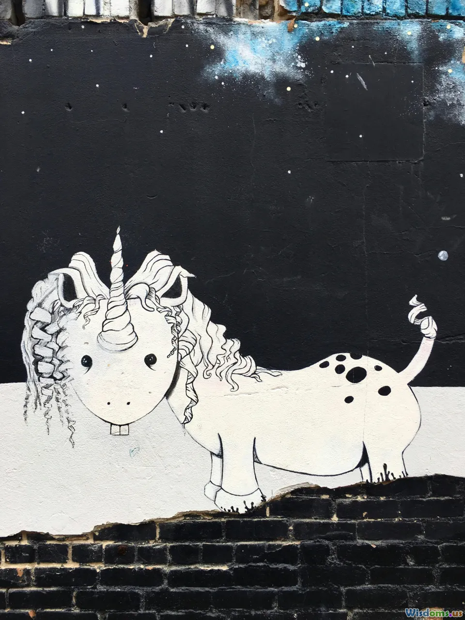 mythical animals, dragon, Garuda, snow lion, wall painting