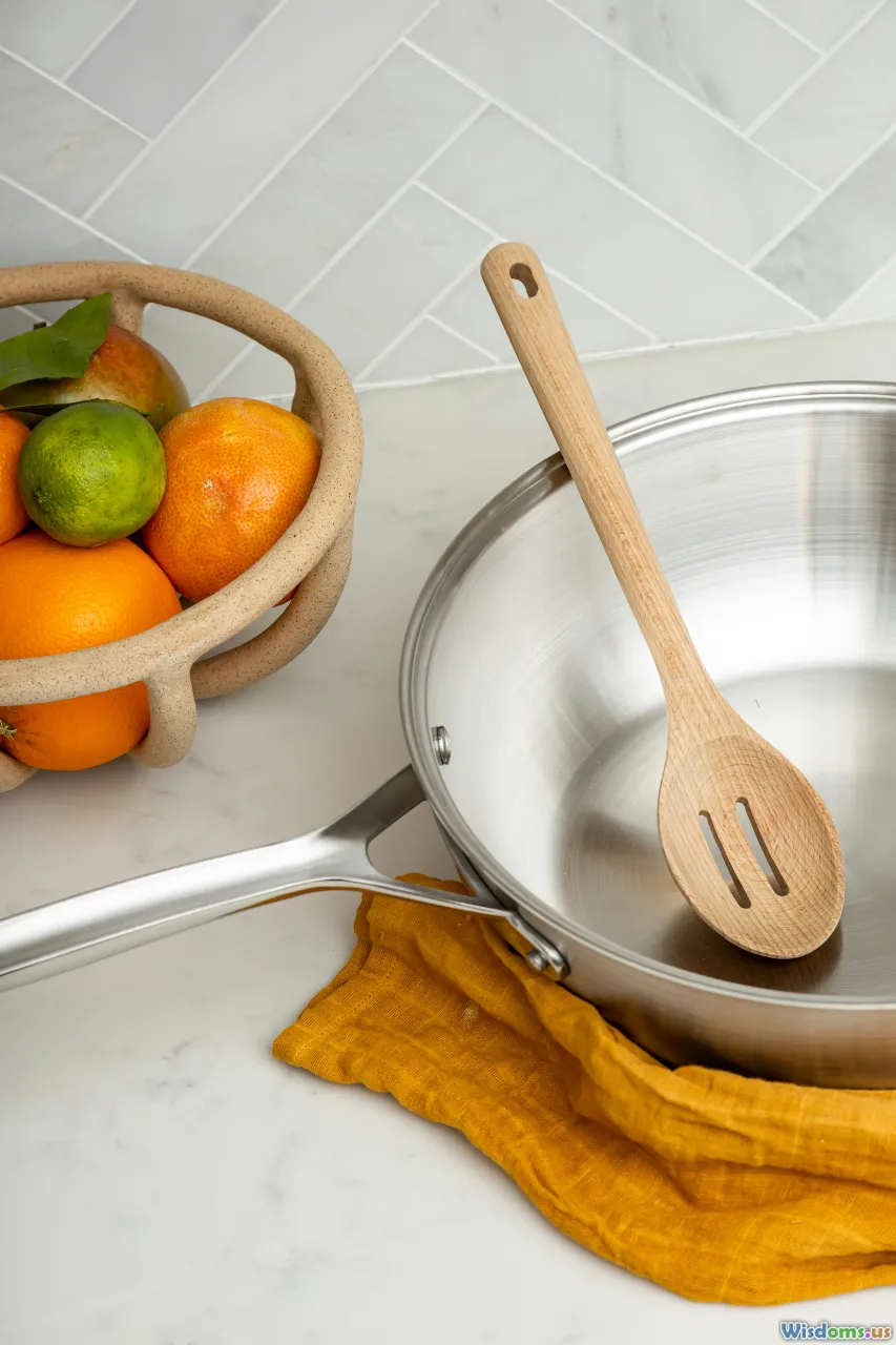 nonstick pan, stainless steel pan, cookware, kitchen tools