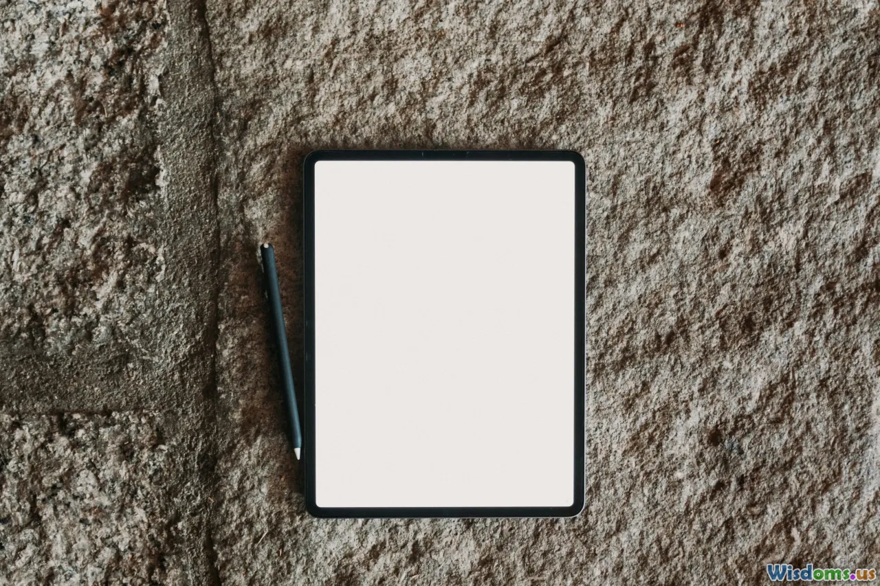 notebook, smartphone, checklist, minimalism