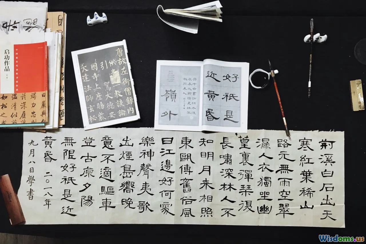 oracle bone script, ancient Chinese writing, calligraphy