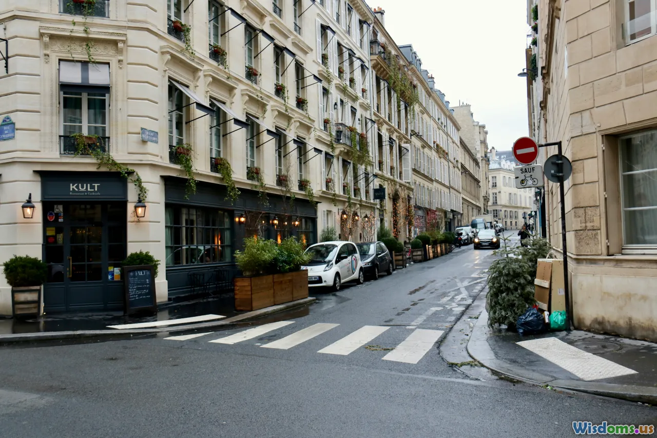 Paris street, fashionably dressed Parisians, Belle Epoque architecture, boulevard