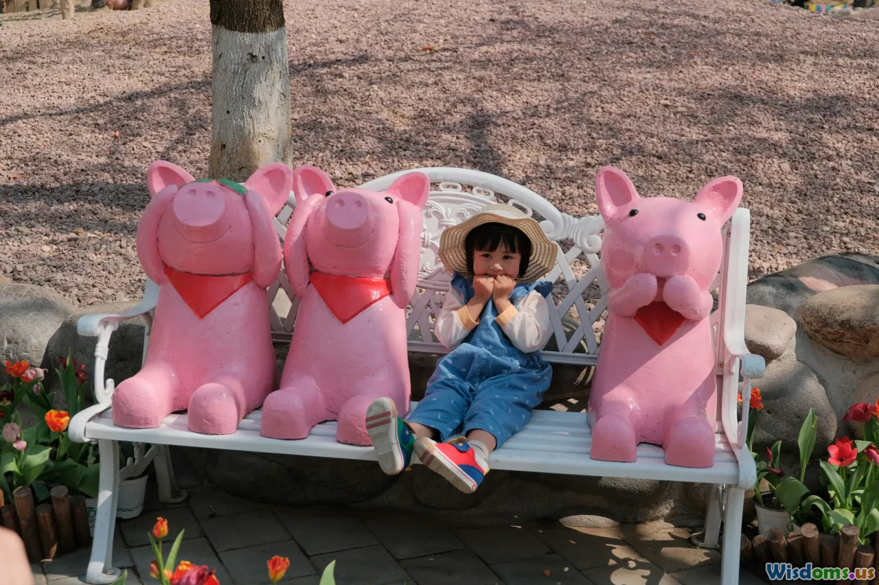 piggy bank, picnic, babysitter