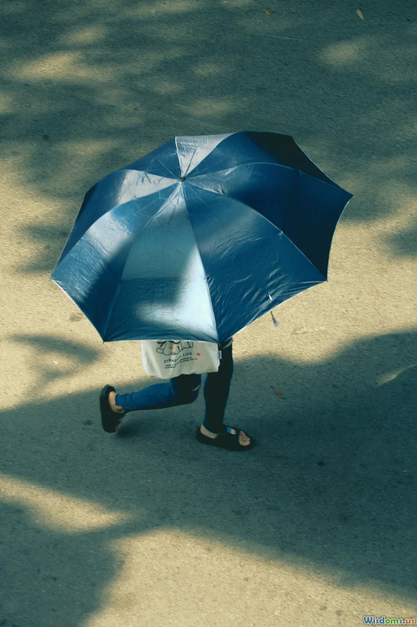 piggy bank, umbrella, calm, support