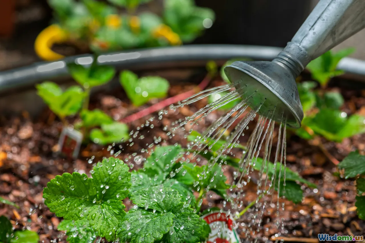 plant care, watering, household tips